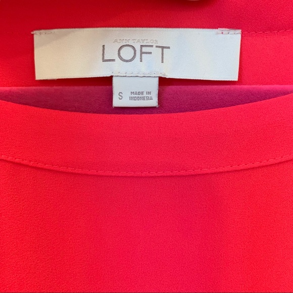 LOFT Fuchsia Blouse - Picture 5 of 5